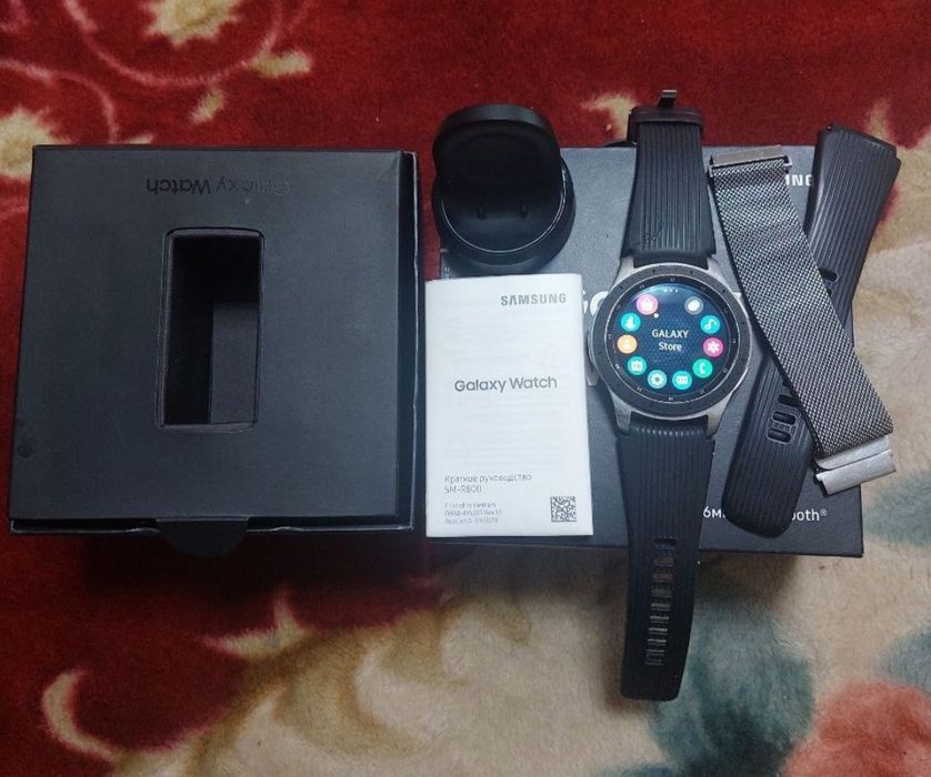 Galaxy Watch соат сатилали 1 хафта зарад тутади