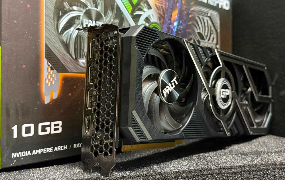 Placa video Palit GeForce RTX 3080 GamingPro LHR 10GB GDDR6X 320