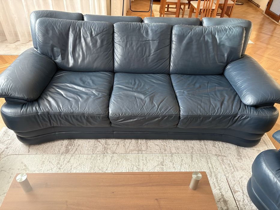 Кожена холна гарнитура