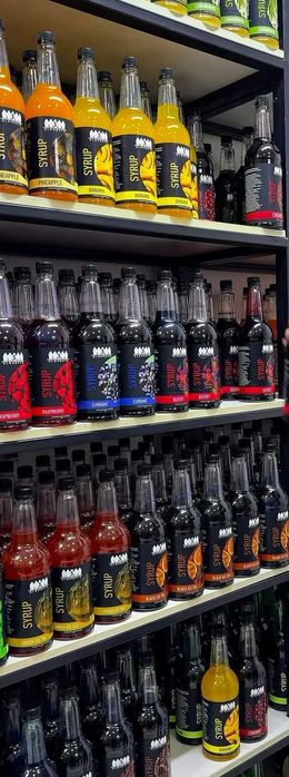 Кофе в зёрнах и сиропы 5-Элемент. Свежая обжарка, постоянное наличие.