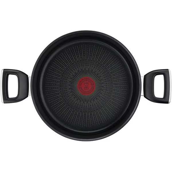 Cratita cu capac TEFAL Unlimited G2554672 5.2l 24cm Noua Sigilata