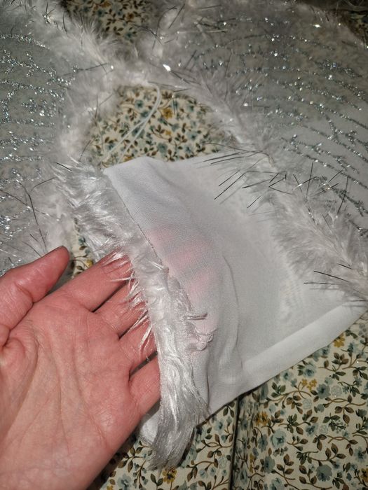 Ангелски комплект с красива тиара за момиче 3-4 години