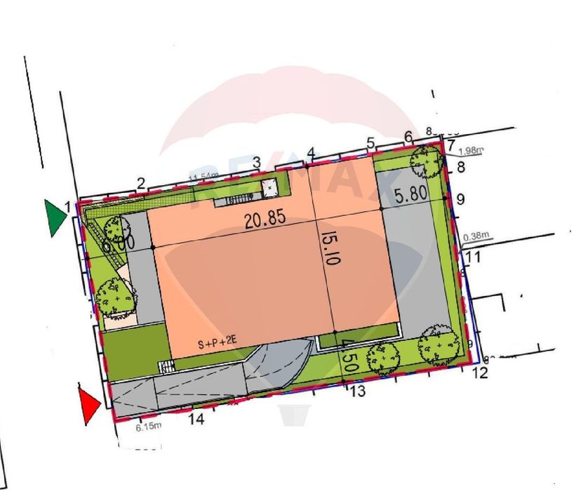 Teren Bucurestii Noi Autorizatie Construire S+P+2E+M