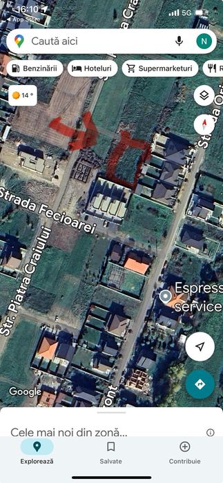 Vand parcela teren mosnita noua langa asfalt intrare de pe 4 benzi Cal