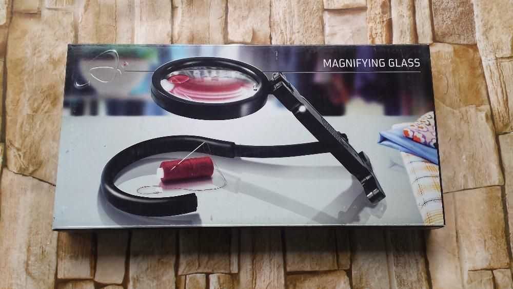 Lupa de atarnat de gat pentru croitorie, citit crosetat mesterit, noua