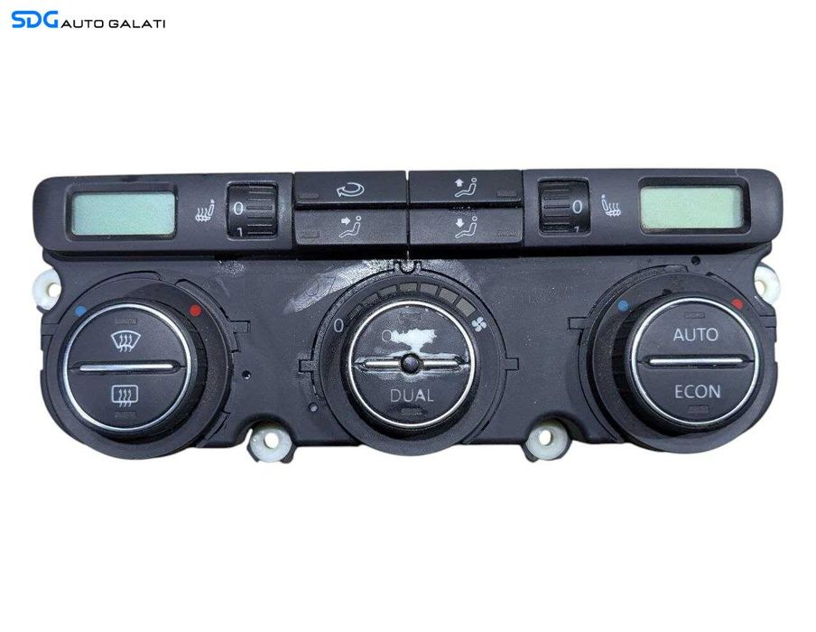 Panou Comanda AC Clima Climatronic Aer Conditionat cu Incalzire Scaune Volkswagen Passat B6 2005 - 2010 [L8497]