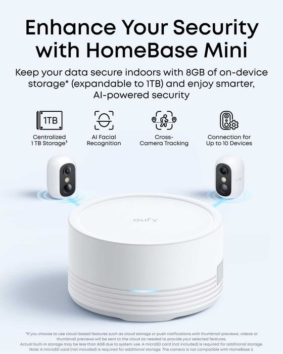 EufyCam C35 Security-охранителна система от видеокамери за външен и вътрешен монтаж