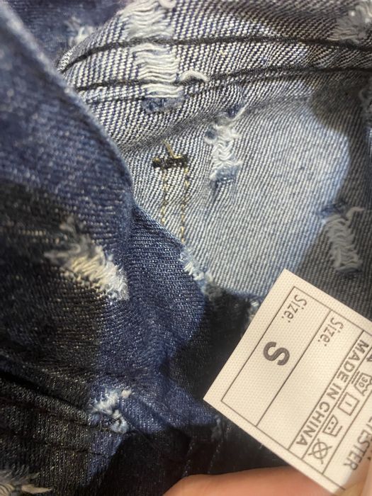 Дамски сини дънки