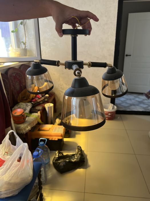 Люстра 3 рожковая