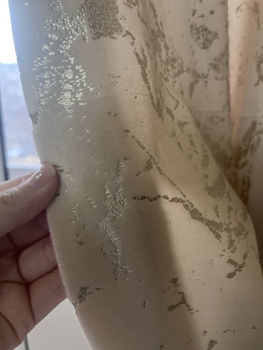 Шторы кофе с молоком