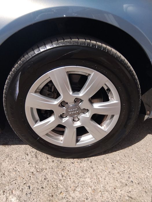 Vând jante audi+anvelope