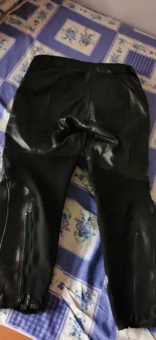 Pantaloni moto  din piele ‎Dainese, negri unisex