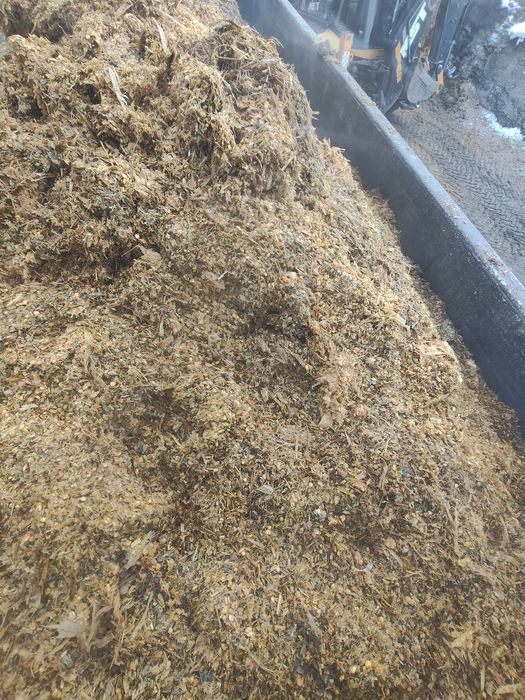 Силос для скота .