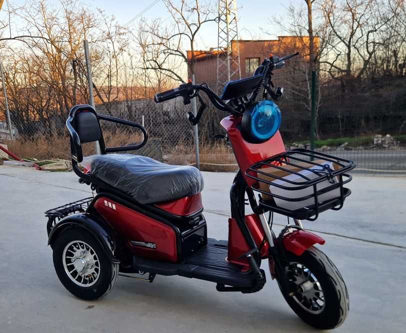 Директно от Завода на ТОП Цена: Електрическа Триколка Пудинг 1750 лв