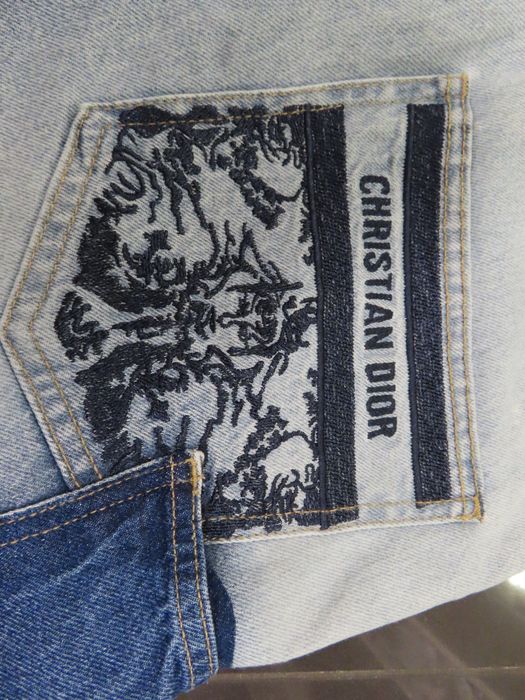 Къси дънкови панталонки Dior