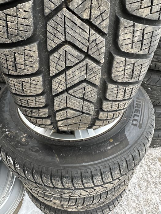 Set jante otel pe 16 originale vw Tiguan  cu cauciucuri 215/6516 Pire