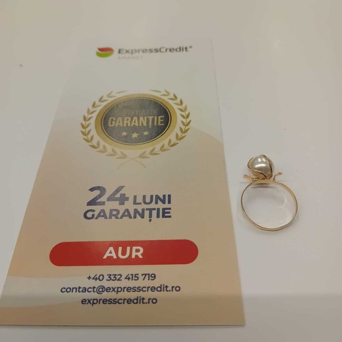 Inel aur 14k 1.87g (ag49 Esplanada b.6277.3) * 2 ani garantie!