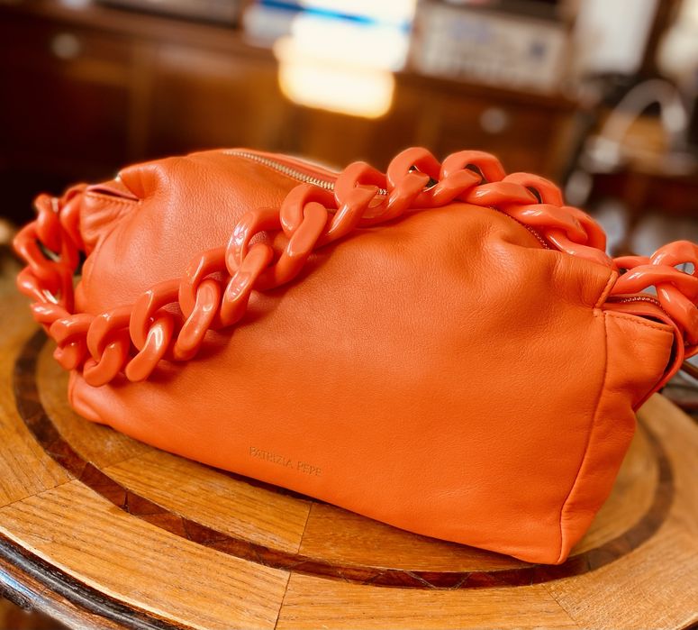 Кожена чанта Patrizia Pepe