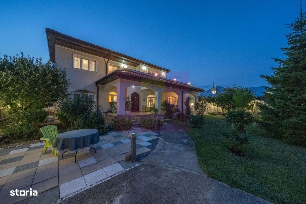 Vila superba in stil mediteranean Saftica- Corbeanca-  COMISION 0.