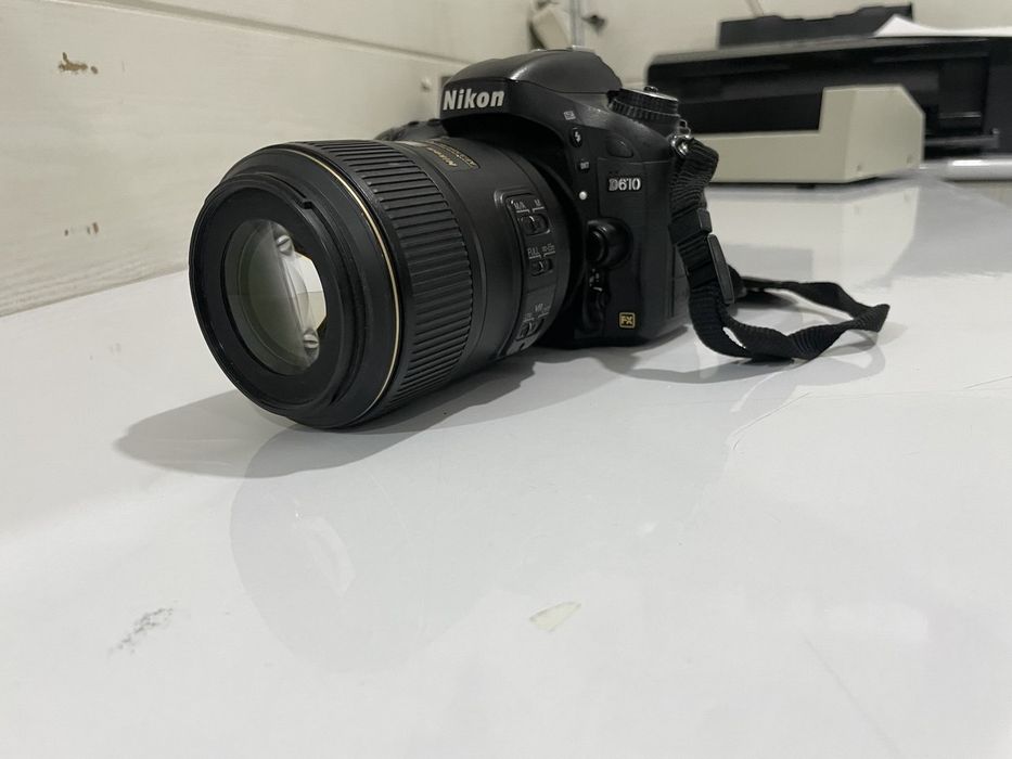Nikon D610 obektiv AF-S MIKRO NIKKOR 105mm. 2.8