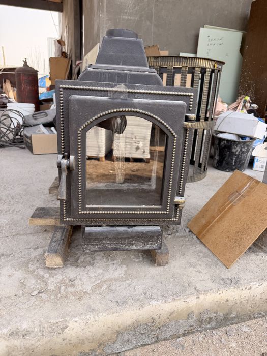 Печь банная дровяная