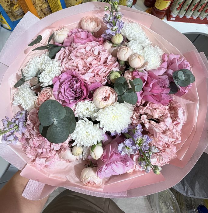 цветы свежие новые купленные