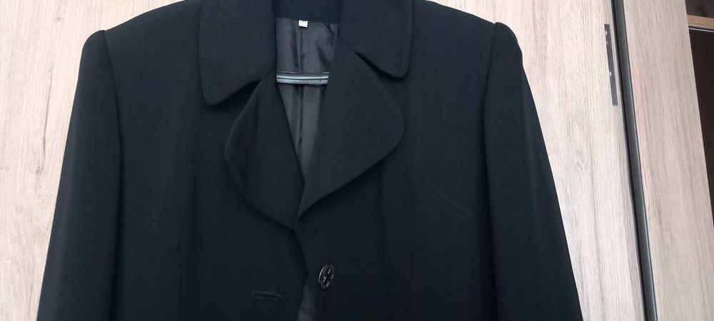 Дамско черно сако  - M