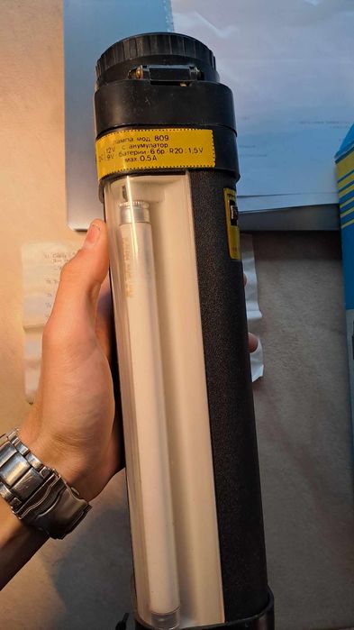 Къмпингова лампа от соца