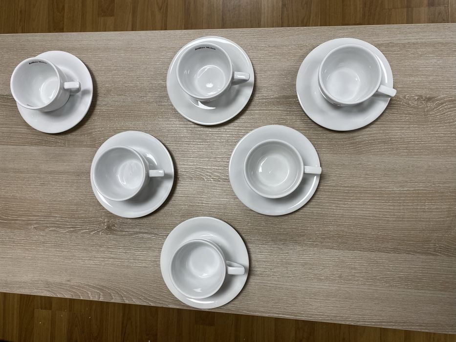 Set 6 cesti si farfurii cappuccino Julius Meinl