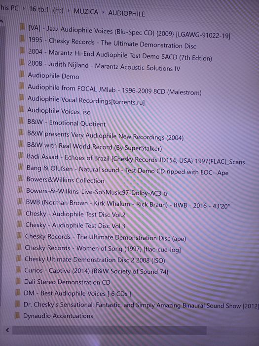 Stick USB cu muzică audiofila