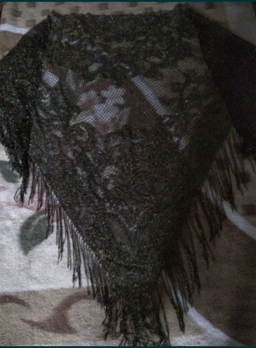 Платок.Косынки люрекс.