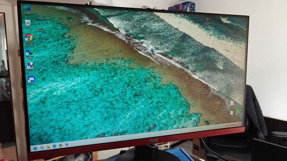 Monitor Gaming LED TN AOC 24.5", Full HD, 1 ms, 75 Hz, FreeSync ca nou