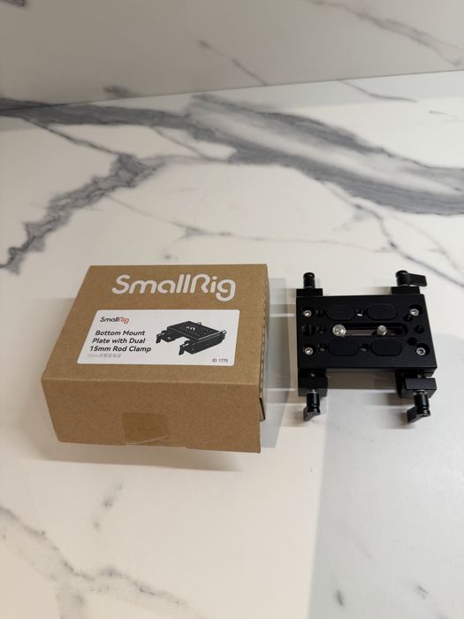 SmallRig Baseplate Dual 15mm Rod Clamp