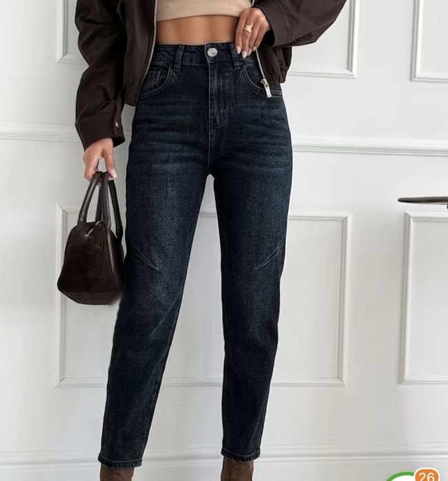 Дамски дънки mom fit