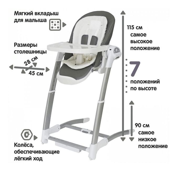 Стульчик для кормления трансформер