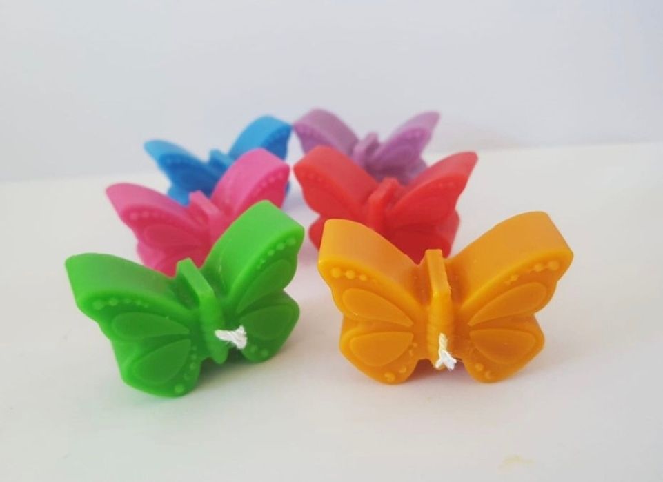 Marturii lumanarele parfumate Fluturasi