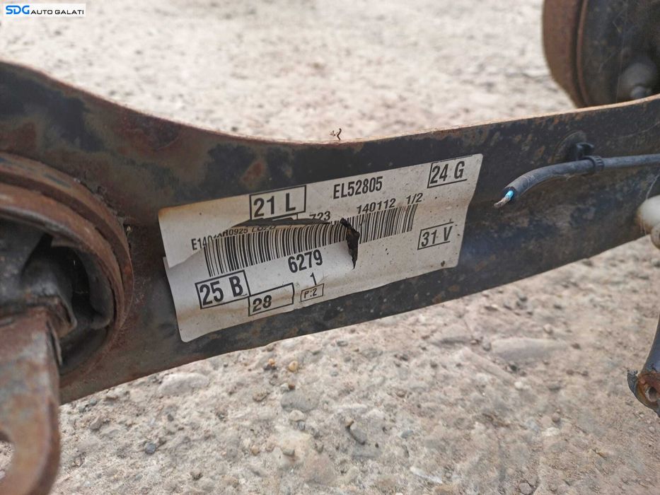Punte Spate Cu Tambur si Fuzeta Fuzete Arc Arcuri Ford Focus 3 Hatchback Scurt 2010 - 2016 [L2114]