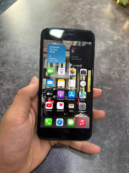 Iphone 8+  boʻlishi shu kami yoʻq 64gb li