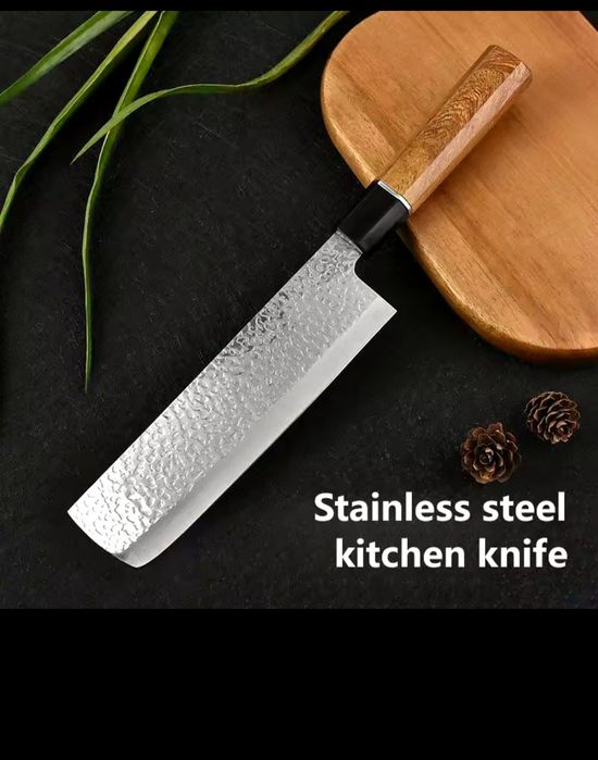 Професионален Японски мини сатър Накири за зеленчуци и плодове