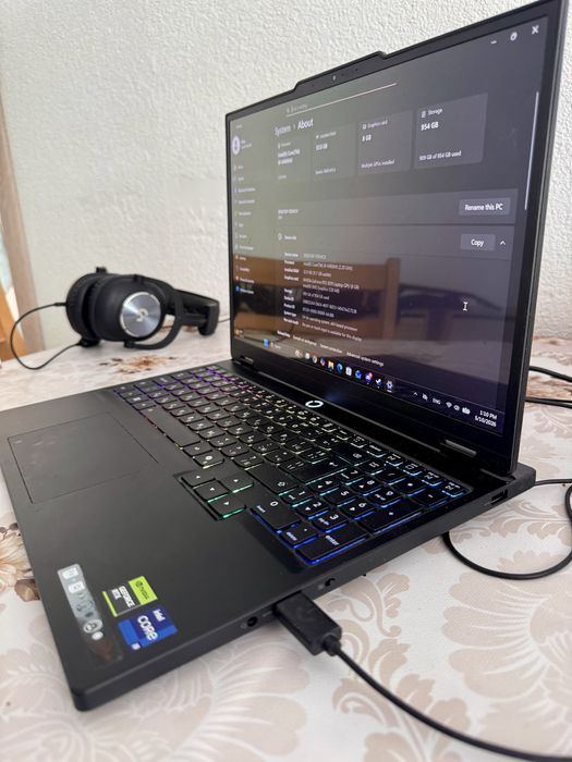 Лаптоп Lenovo Legion  5 15irx10 RTX 5070, I9 14900HX