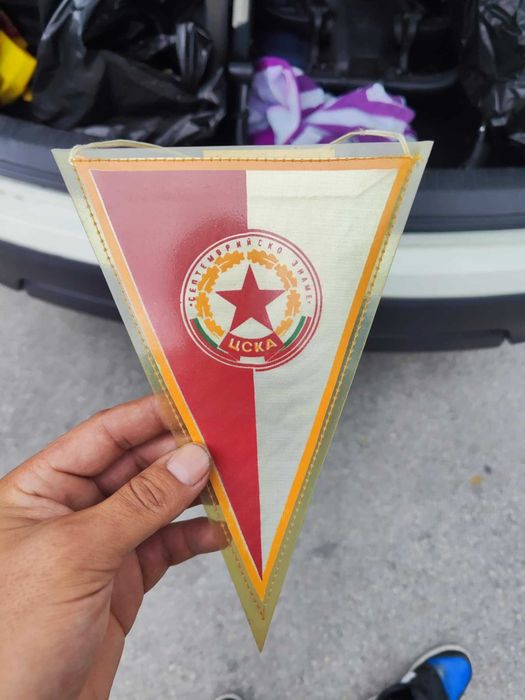 Старо футболно флагче ЦСКА