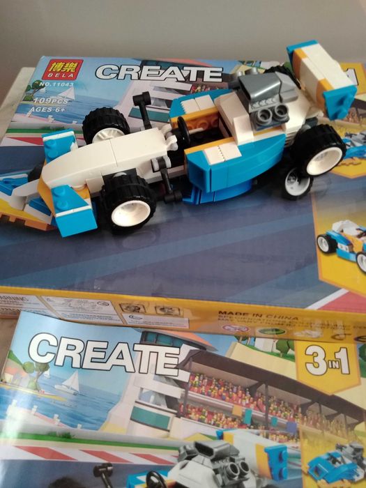 Конструктор лего 3 / 1,.  6+.