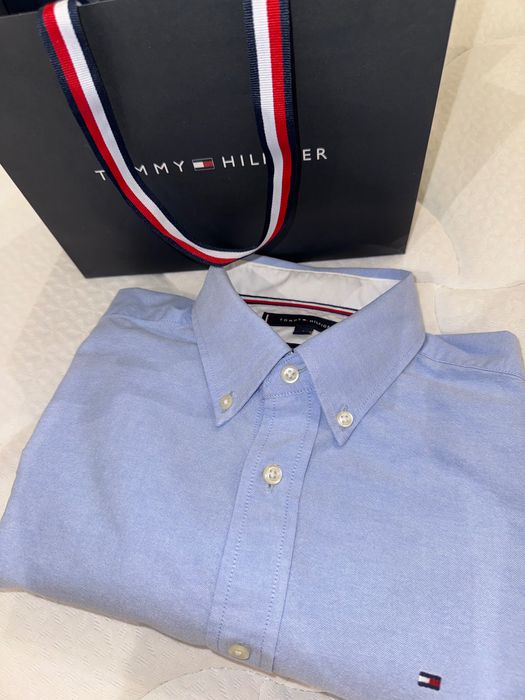 Tommy Hilfiger Оригинал Mужская рубашка стандартного кроя