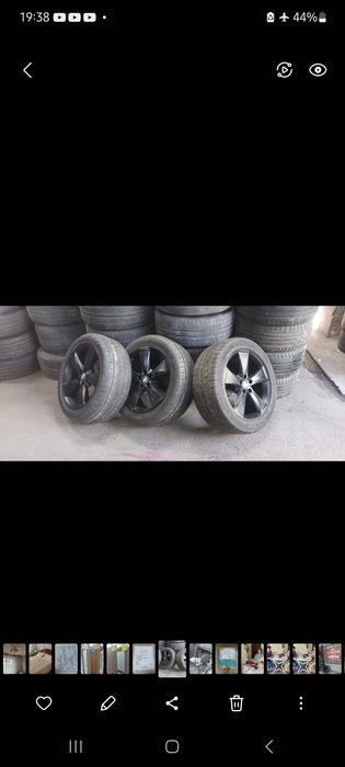 Продам диски с хорошей  летней резиной р 20.