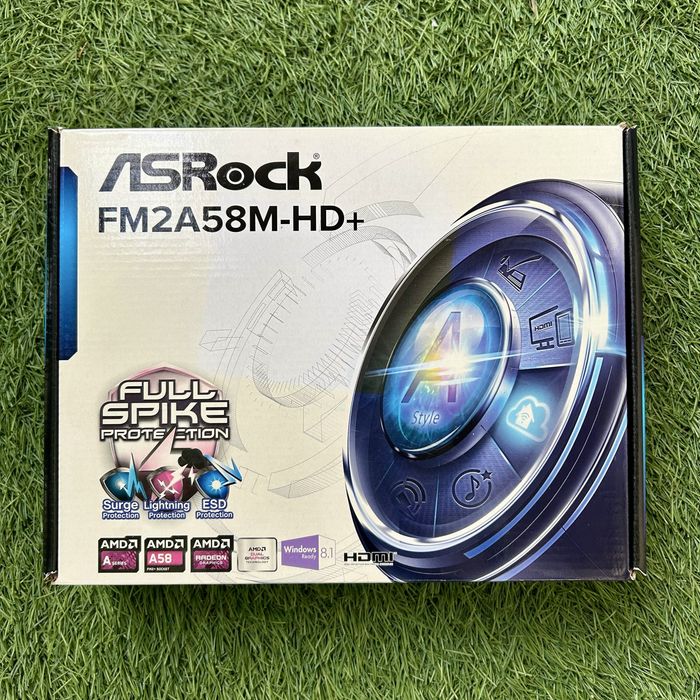 Kit PC: Placă de bază ASRock + Procesor AMD A6-7400K + 8GB RAM DDR3 2400MHz