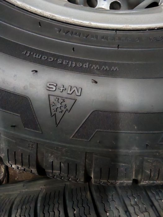 Зимни гуми Petlas 265/65/17 XL + 4бр Джанти за  ML(W163)