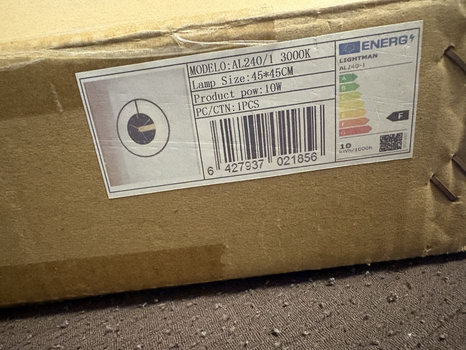 Aplica Led cu ceas LightMan PRODUS NOU
