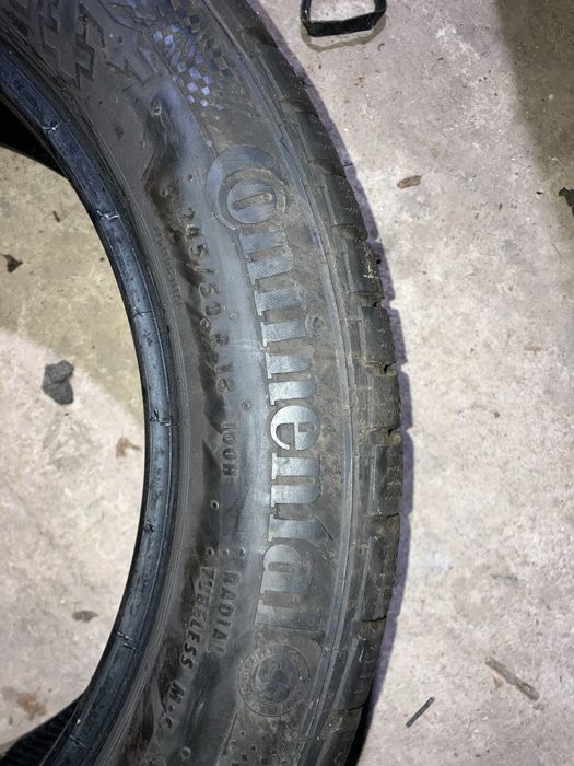 Гуми 245 50 18 рънфлат 7/8мм dot2019