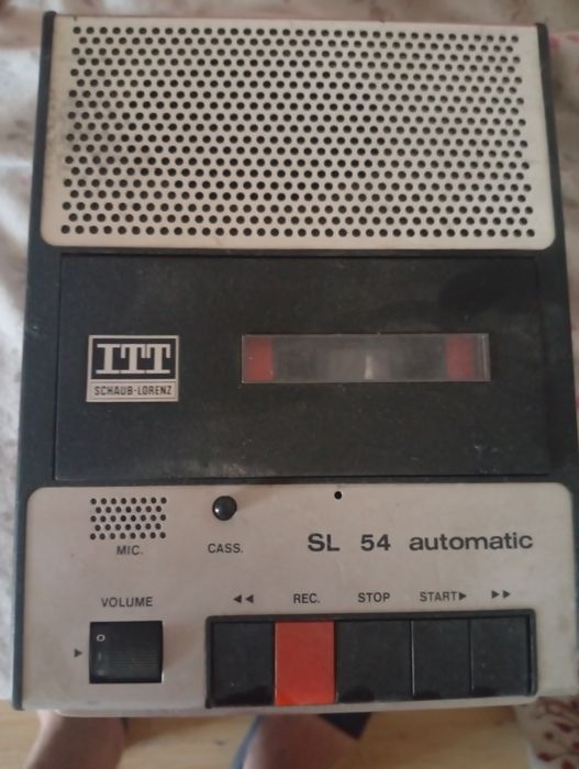 ITT schaub-lorenz aparat de înregistrare tip vechi