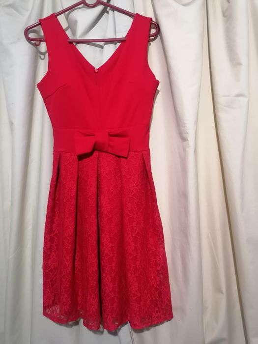 Rochie roșie eleganta mărimea S